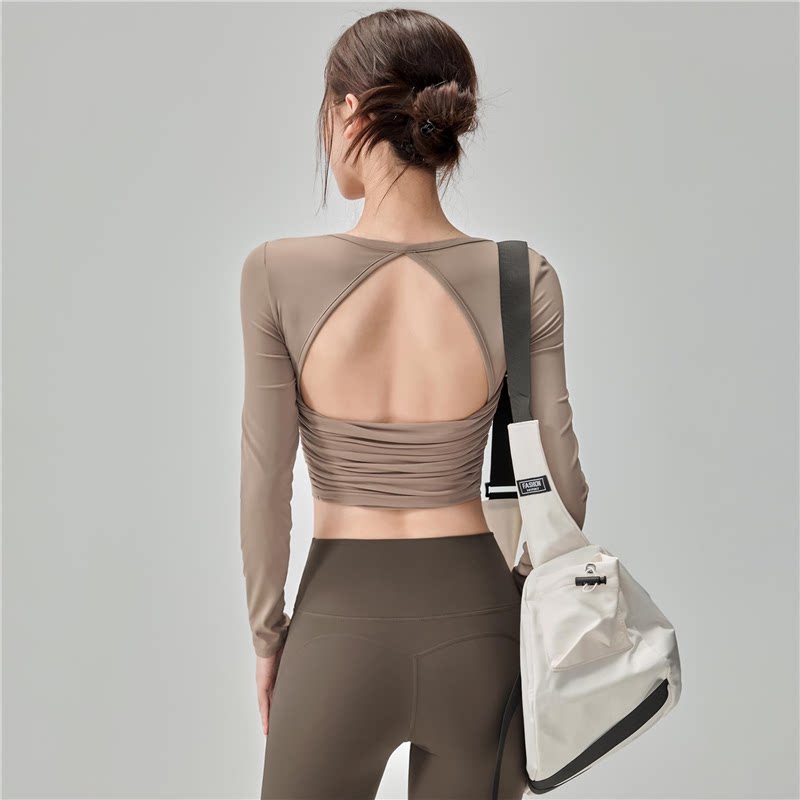 Women's Back-Beautiful Long-Sl - Pilates Yoga One ulasan dan harga