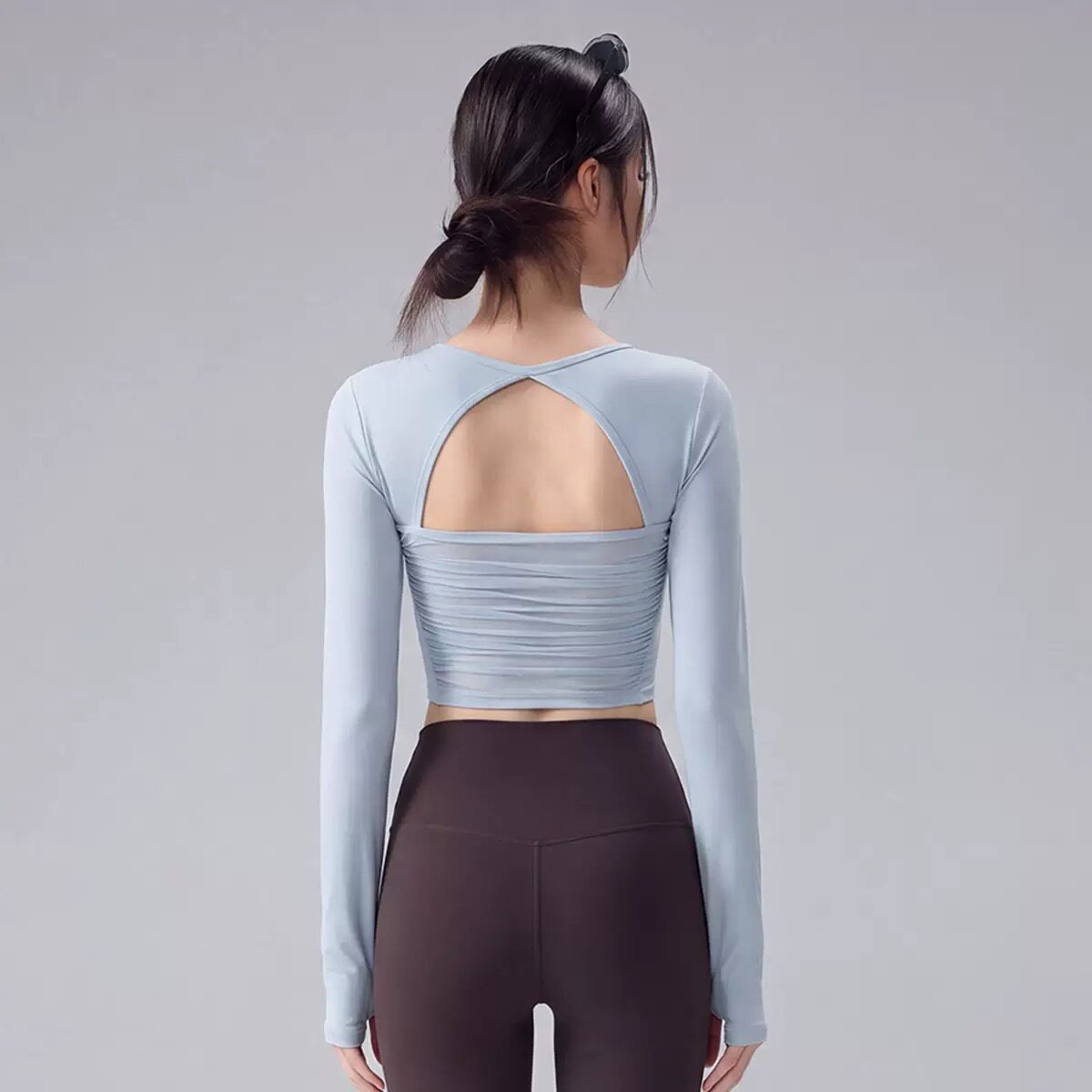 Women's Back-Beautiful Long-Sl - Pilates Yoga One ulasan dan harga