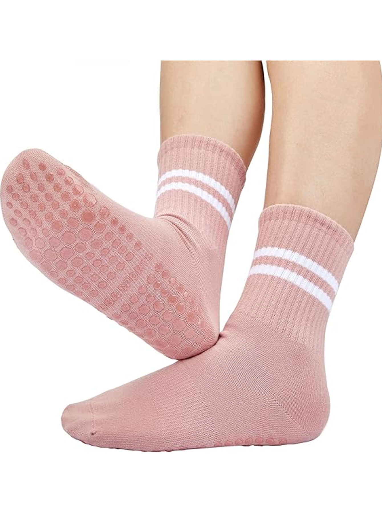 3 Pairs of Yoga Socks, Non-Sli - Medias Para Pilates Y Yoga ulasan dan harga