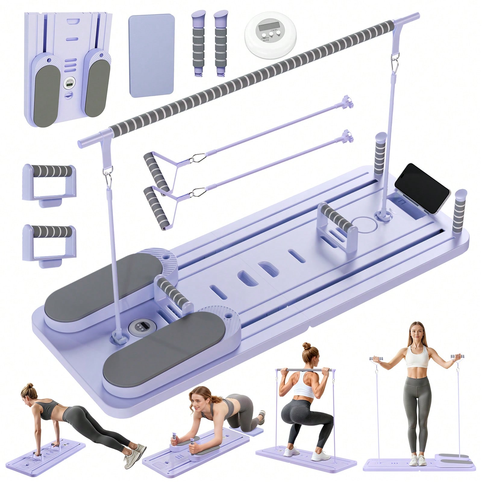 Pilates Reformer With Bar, Pil - Pilates & Yoga Vida ulasan dan harga