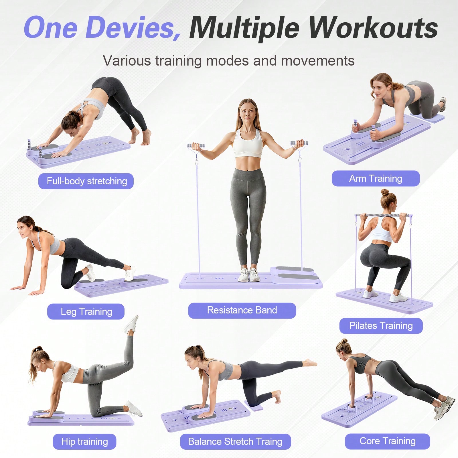 Pilates Reformer With Bar, Pil - Pilates & Yoga Vida ulasan dan harga