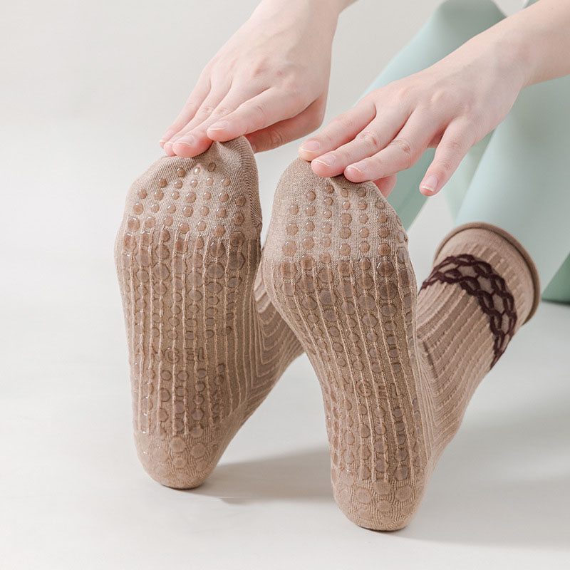 Yoga Socks Women Cotton Roll-e - Medias Para Pilates Y Yoga ulasan dan harga
