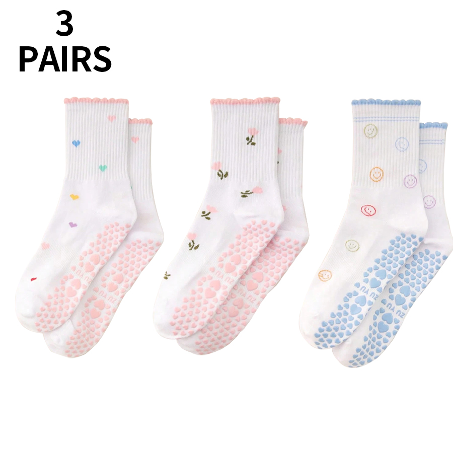 1/2/3/4/Pairs of Women's Pilat - Medias Para Pilates Y Yoga ulasan dan harga
