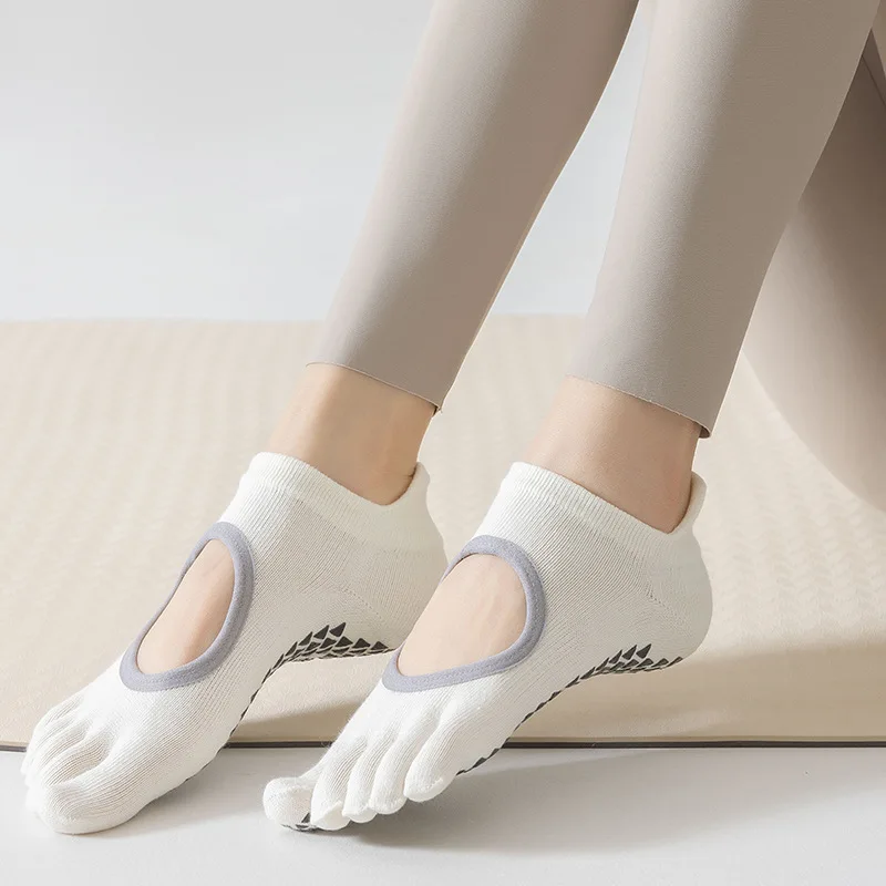 Women's Five-Finger Yoga Socks - Medias Para Pilates Y Yoga ulasan dan harga