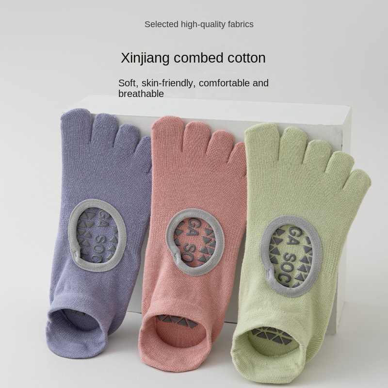 Women's Five-Finger Yoga Socks - Medias Para Pilates Y Yoga ulasan dan harga