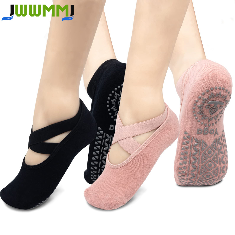 1Pair Yoga Socks for Women Non - Pilate Yoga Workout ulasan dan harga