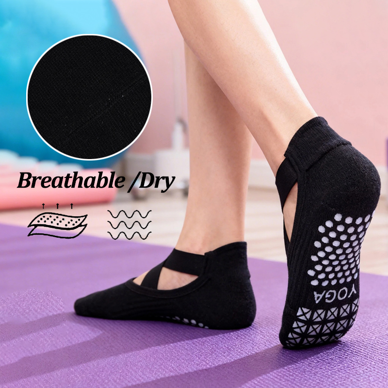 Women Non-Slip Yoga Socks Sili - Medias Para Pilates Y Yoga ulasan dan harga