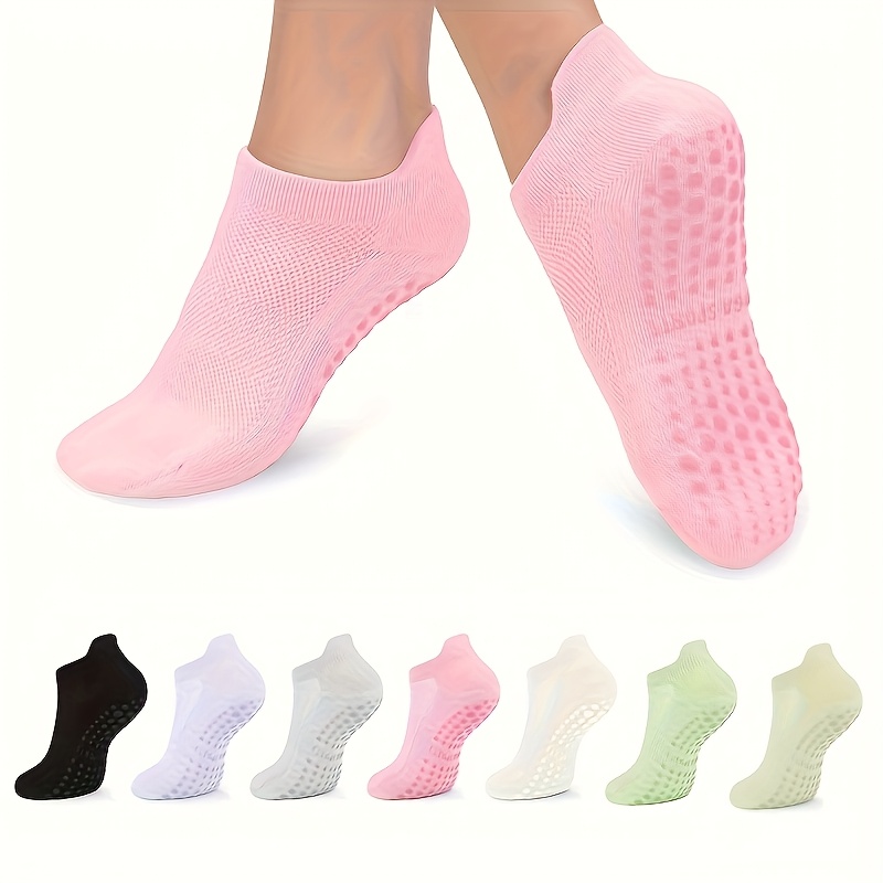 1 Pairs Grip Pilates Socks for - Medias Para Pilates Y Yoga ulasan dan harga