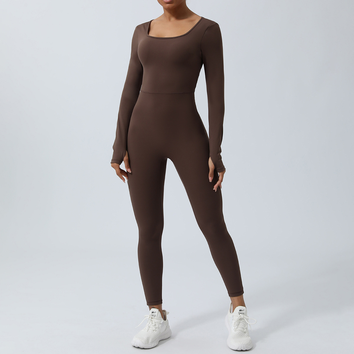 Women Long Sleeve Yoga Jumpsui - Pilates Yoga One ulasan dan harga