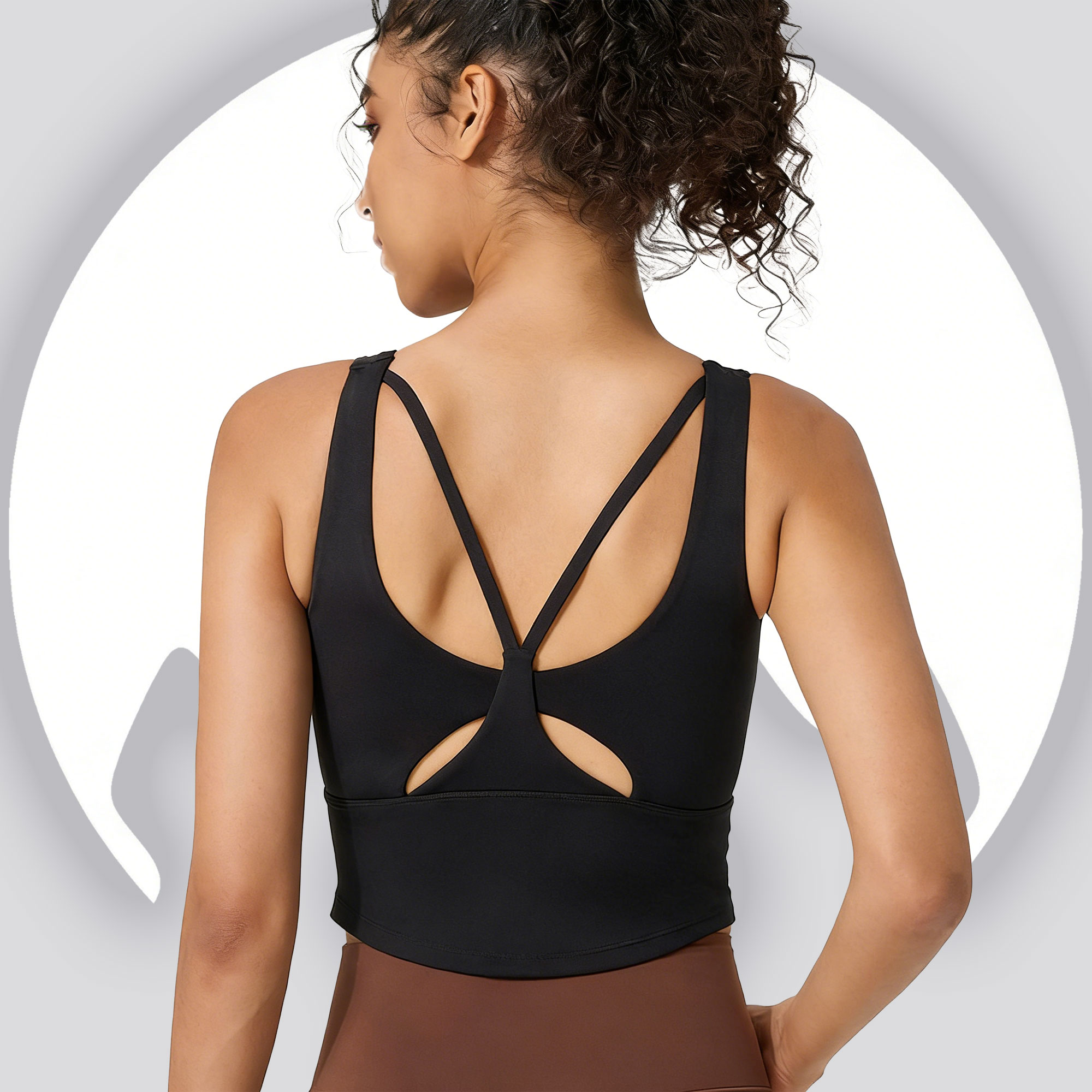 Women's Fixed Cup Yoga Sports  - Pilate Yoga Workout ulasan dan harga