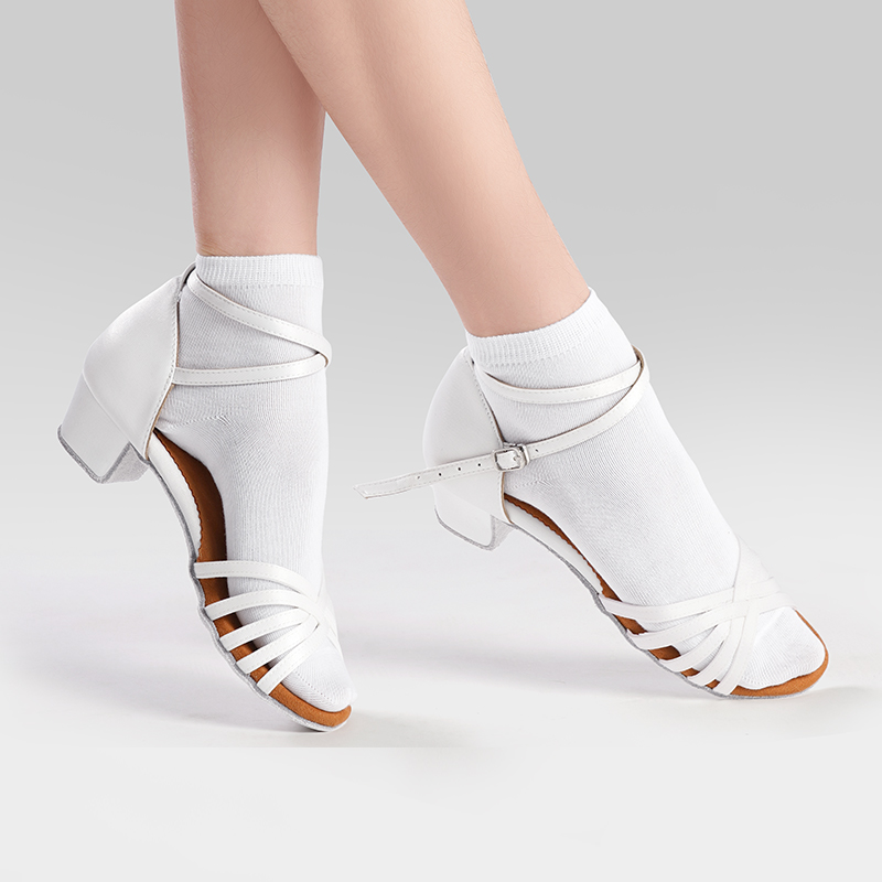 Girls Women Latin Socks White  - Medias Para Pilates Y Yoga ulasan dan harga