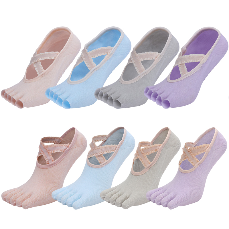 Five Finger Yoga Socks Lace Cr - Pilate Yoga Workout ulasan dan harga